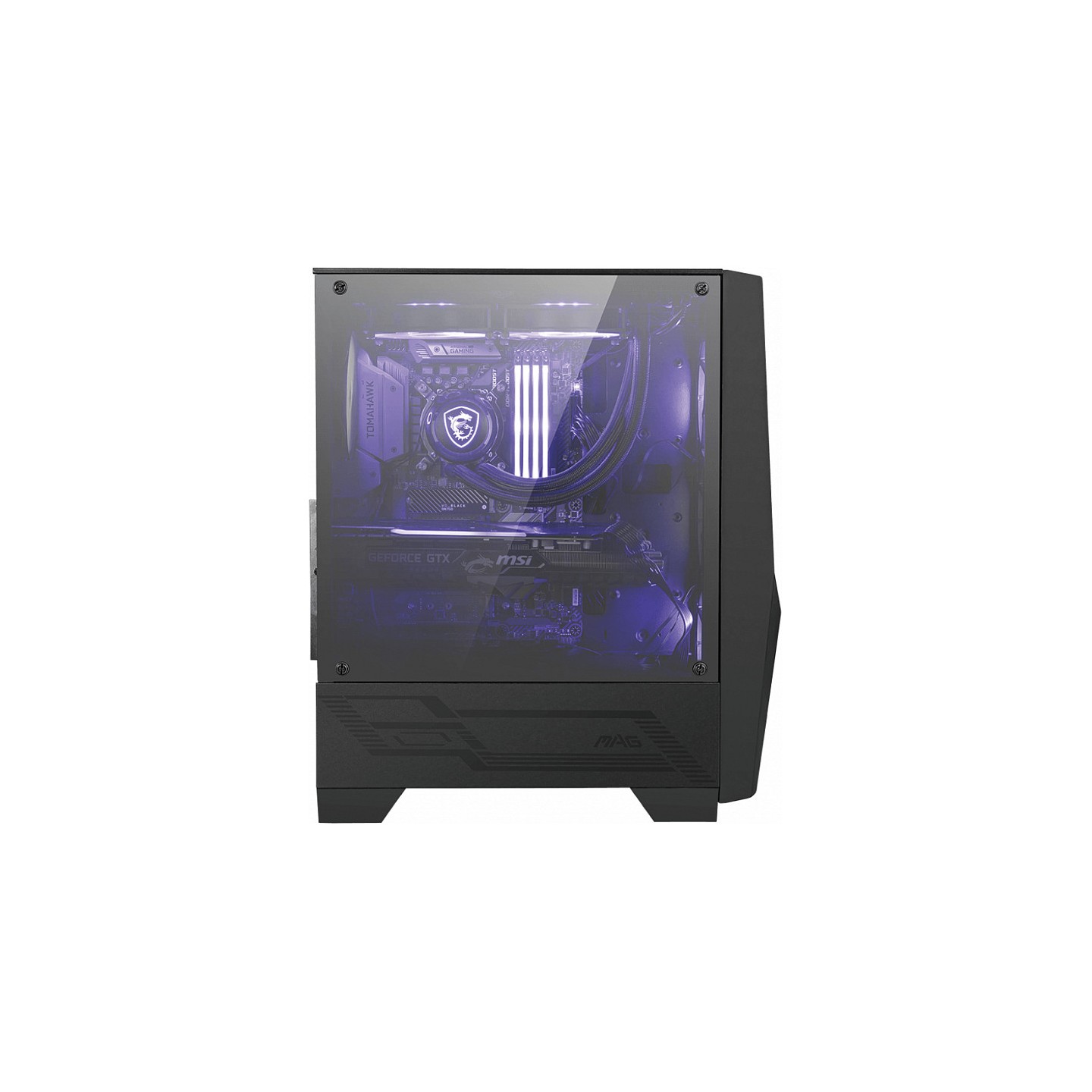 Midi MSI MAG Forge 100M (B Tempered Glas RGB Fan) — Buy in Cyprus with Fast Delivery