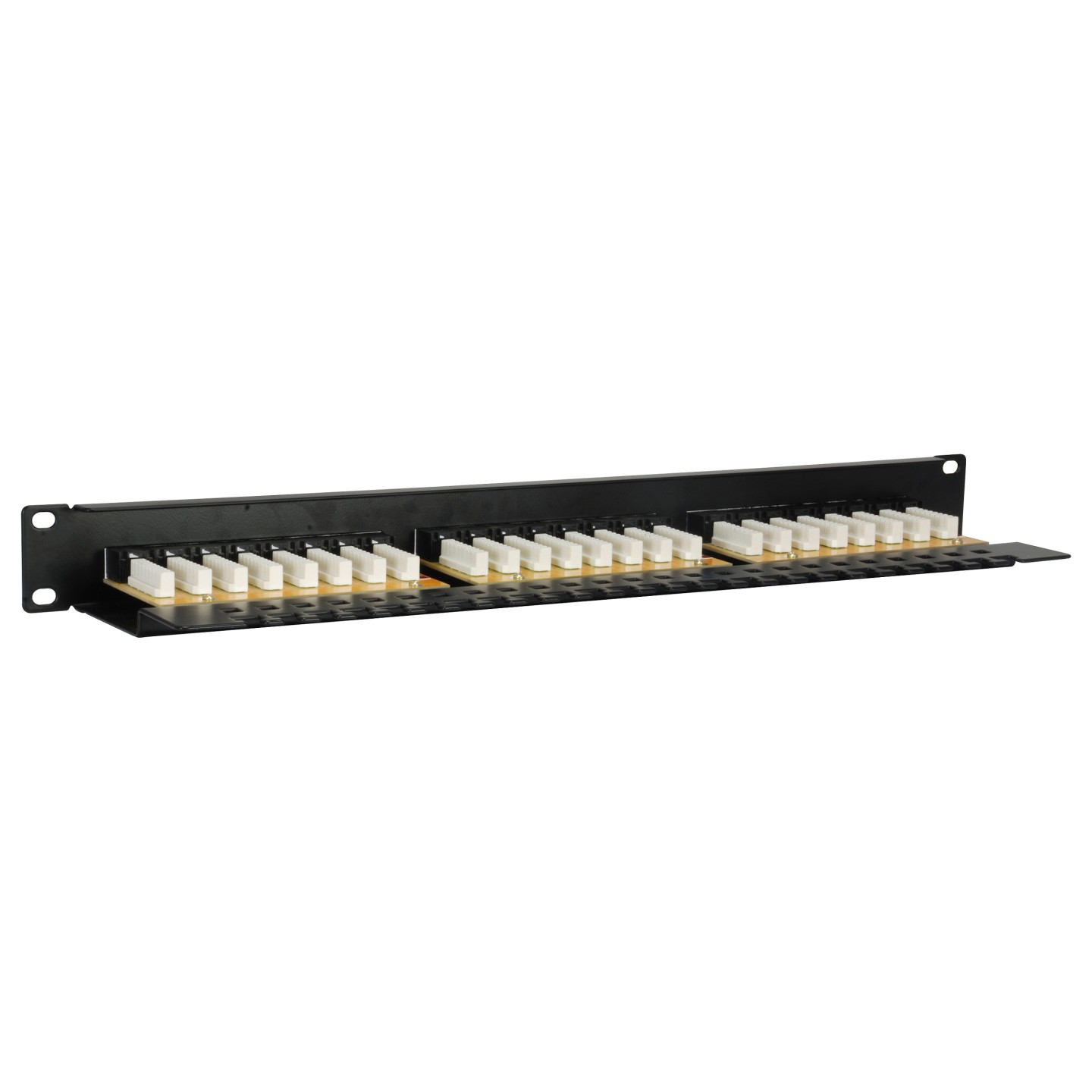 Equip Patchpanel 24x Cat6 19' UTP 1HE Keystone Montage sw — Buy in Cyprus with Fast Delivery