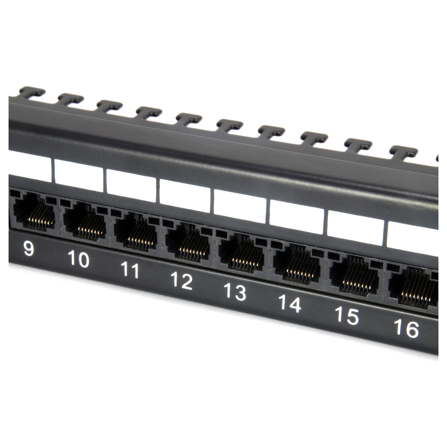 Equip Patchpanel 24x Cat6 19' UTP 1HE Keystone Montage sw — Buy in Cyprus with Fast Delivery