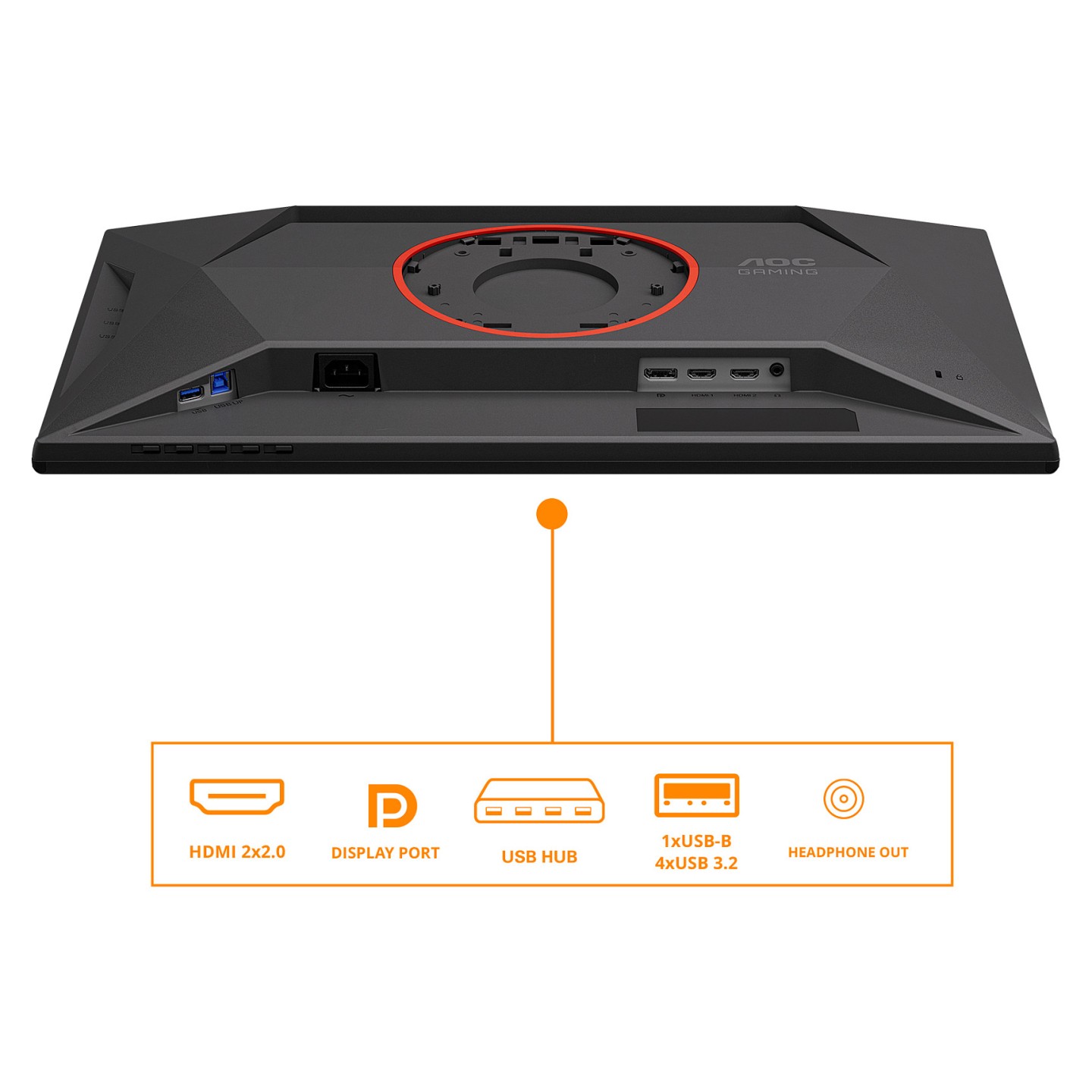 AOC 25G4KUR Gaming Monitor 63.5 cm (25') — Buy in Cyprus with Fast Delivery