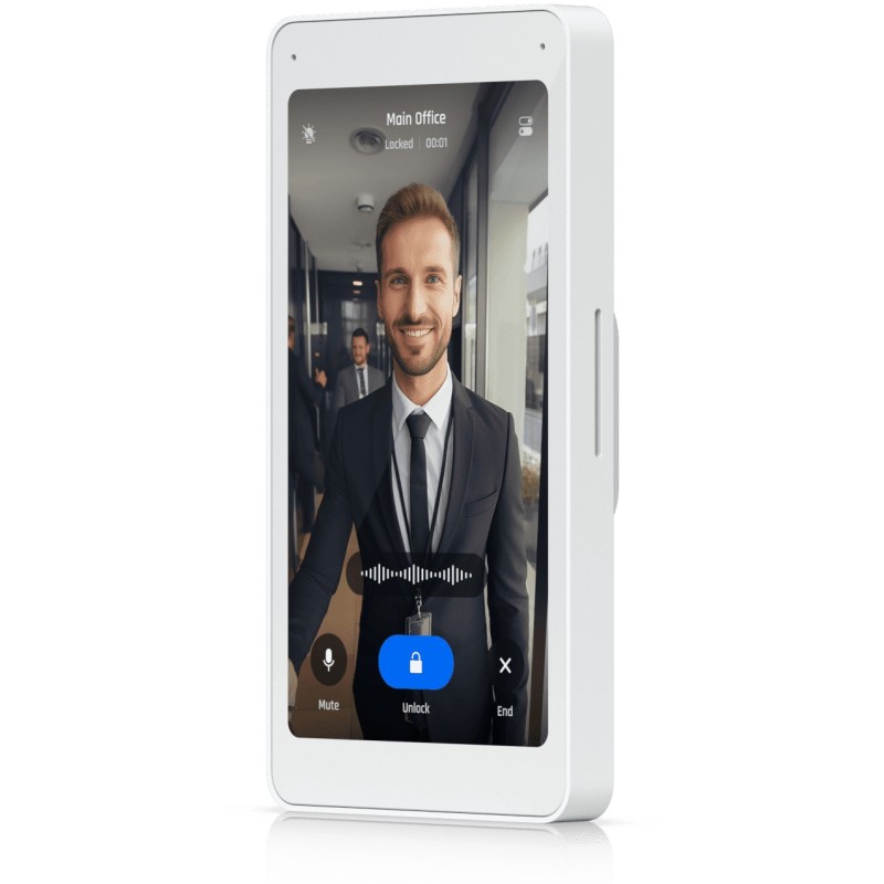 Buy Ubiquiti Intercom Viewer - 5" Wall Display, White, PoE, 720x1280, 300 cd/m² in Cyprus, Nicosia, Limassol, Larnaka, Pafos
