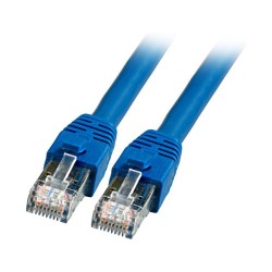 EFB RJ45 Patchkabel S FTP Cat.8.1 BC LSZH 5.00m blau — Buy in Cyprus with Fast Delivery