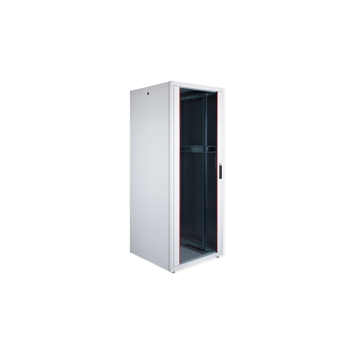 ROLINE 19-Zoll Netzwerkschrank Pro 42 HE. 800x800 BxT Glastr grau — Buy in Cyprus with Fast Delivery