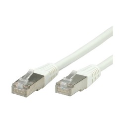 VALUE Patchkabel Kat.6 Class E S FTP PiMF weiss 0.5m — Buy in Cyprus with Fast Delivery