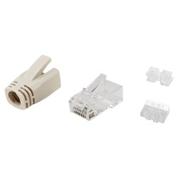 Equip Steckverbinder Cat6A RJ45 100er Set UTP ungeschirmt — Buy in Cyprus with Fast Delivery