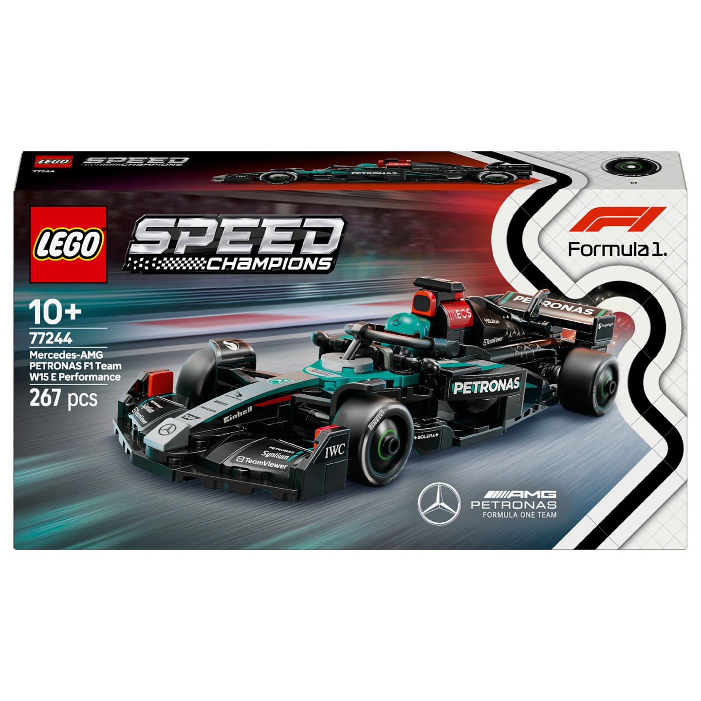 LEGO Speed Champions Mercedes-AMG F1 W15 Rennauto 77244 — Buy in Cyprus with Fast Delivery