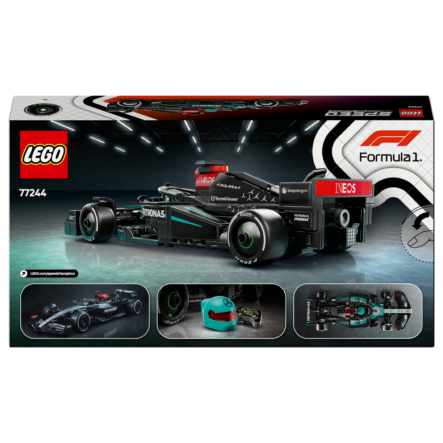 LEGO Speed Champions Mercedes-AMG F1 W15 Rennauto 77244 — Buy in Cyprus with Fast Delivery
