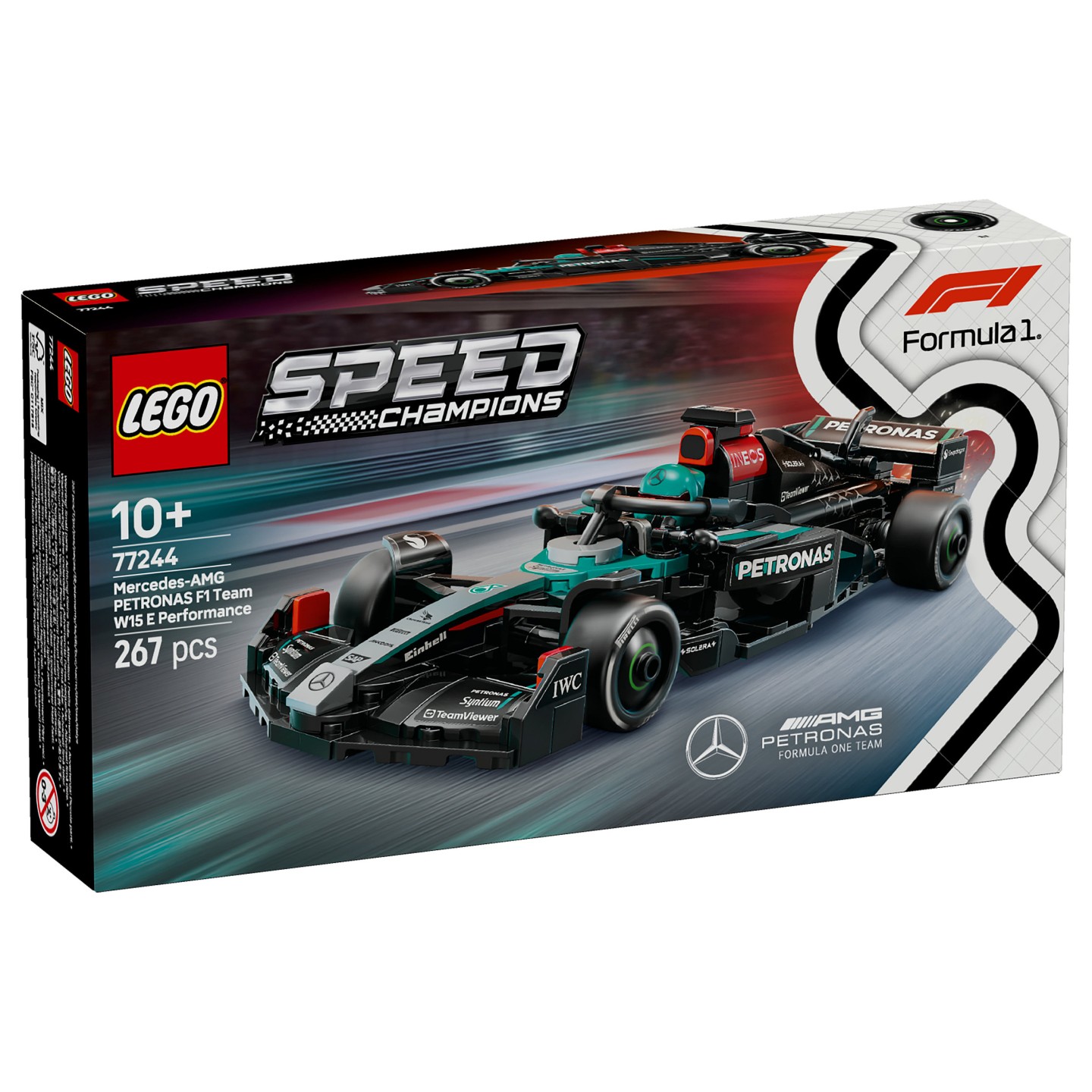 LEGO Speed Champions Mercedes-AMG F1 W15 Rennauto 77244 — Buy in Cyprus with Fast Delivery