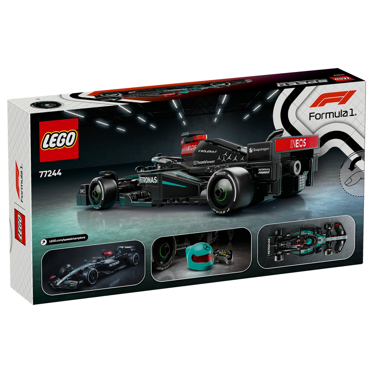 LEGO Speed Champions Mercedes-AMG F1 W15 Rennauto 77244 — Buy in Cyprus with Fast Delivery