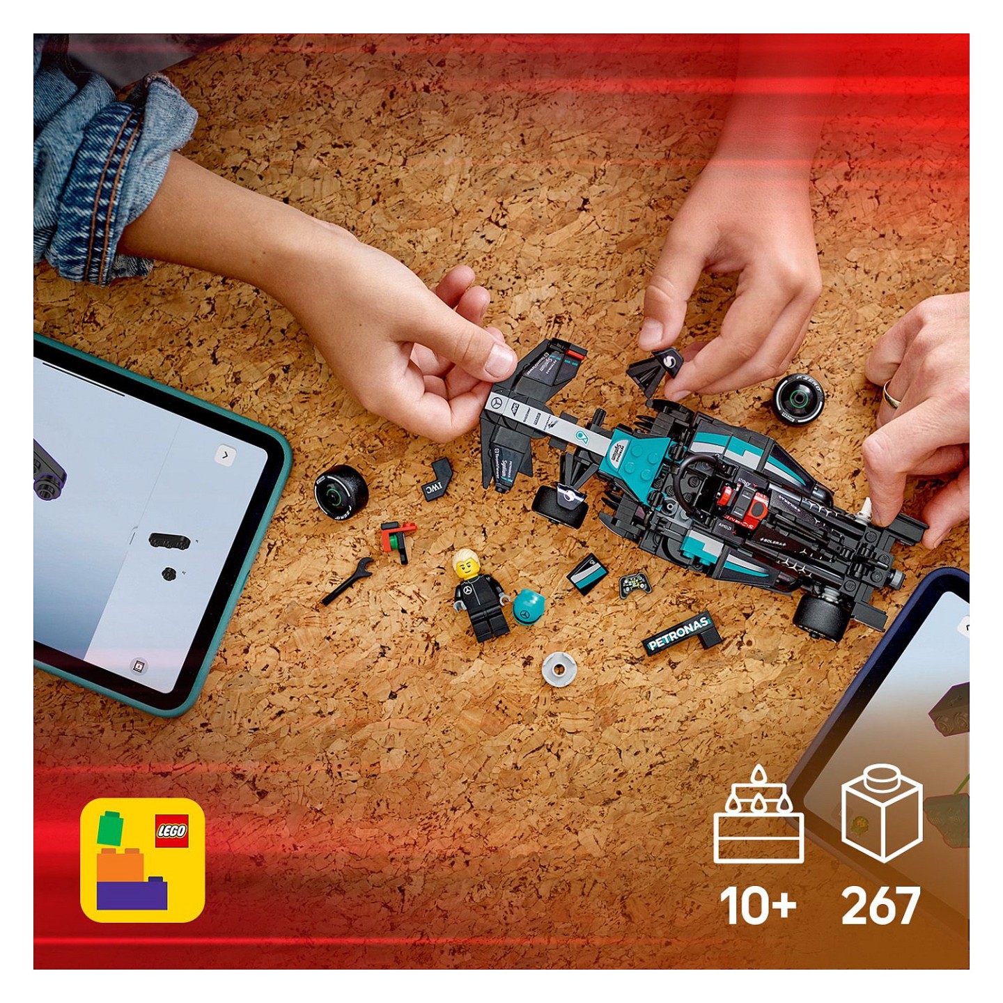 LEGO Speed Champions Mercedes-AMG F1 W15 Rennauto 77244 — Buy in Cyprus with Fast Delivery
