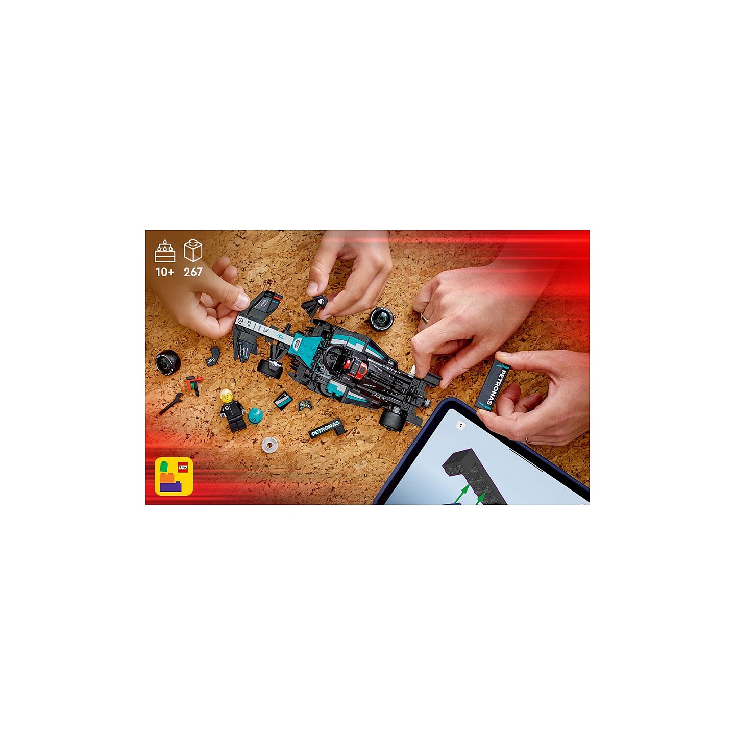 LEGO Speed Champions Mercedes-AMG F1 W15 Rennauto 77244 — Buy in Cyprus with Fast Delivery