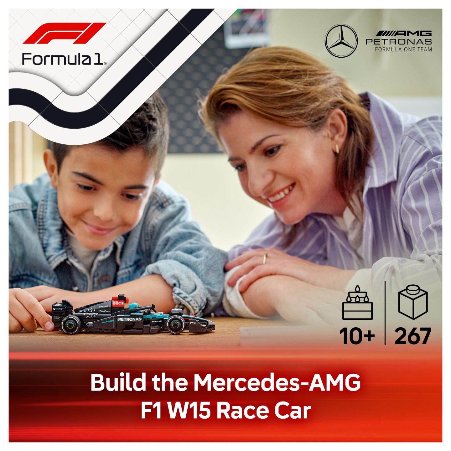 LEGO Speed Champions Mercedes-AMG F1 W15 Rennauto 77244 — Buy in Cyprus with Fast Delivery