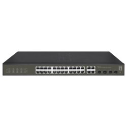 Switch 24x GE GES-2128 4xGE 4xGSFP 19' Hilbert — Buy in Cyprus with Fast Delivery