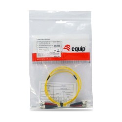 Equip LWL Patchkabel ST- to ST 1.00m Singlemode Duplex OS2 ge Polybeutel — Buy in Cyprus with Fast Delivery