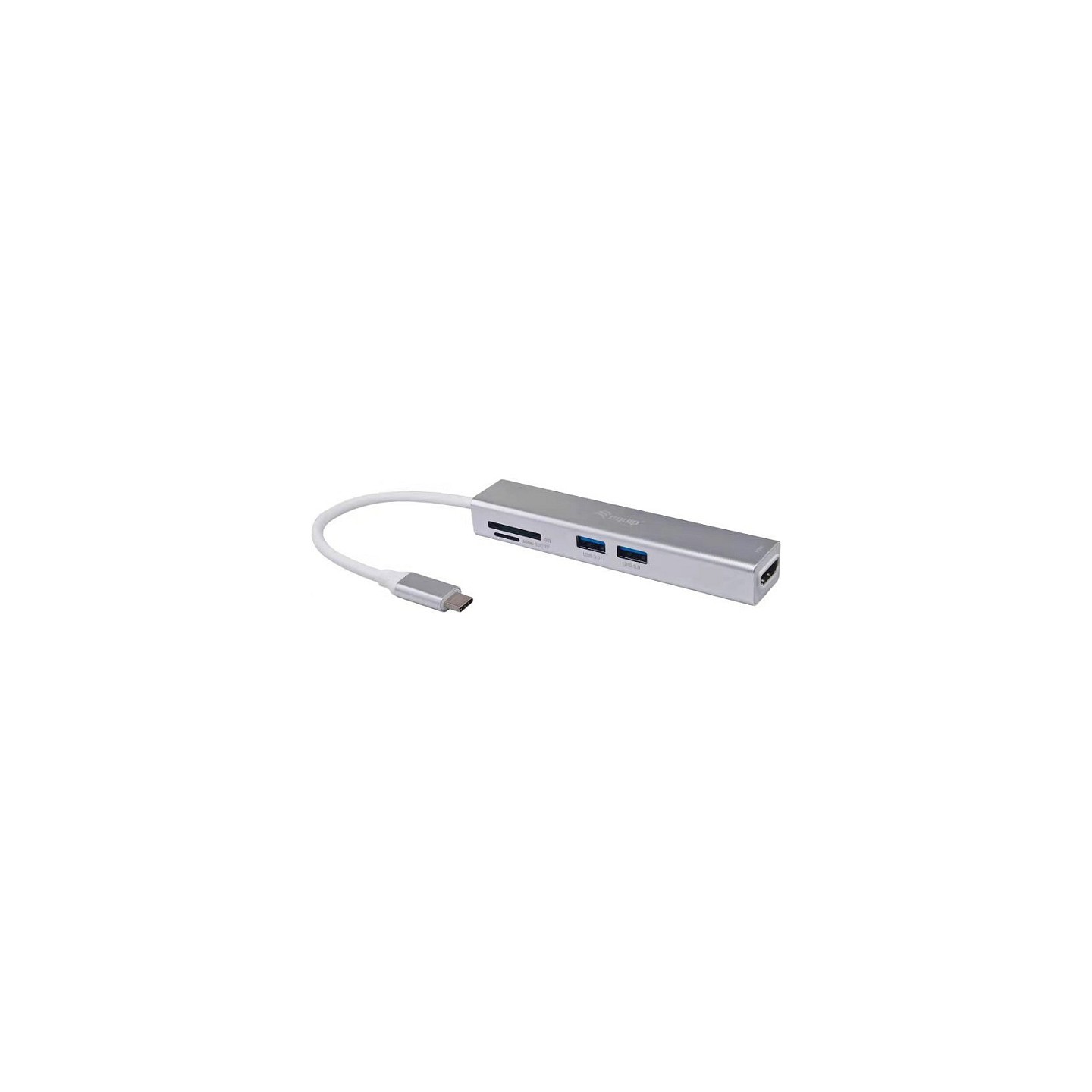 Equip Adapter USB-C - to HDMI.2xUSB3.0.SD 4K30Hz 0.15m sw — Buy in Cyprus with Fast Delivery