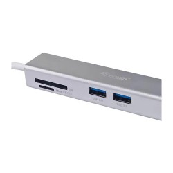 Equip Adapter USB-C - to HDMI.2xUSB3.0.SD 4K30Hz 0.15m sw — Buy in Cyprus with Fast Delivery