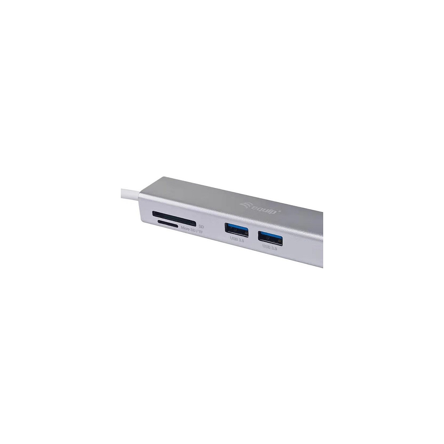 Equip Adapter USB-C - to HDMI.2xUSB3.0.SD 4K30Hz 0.15m sw — Buy in Cyprus with Fast Delivery