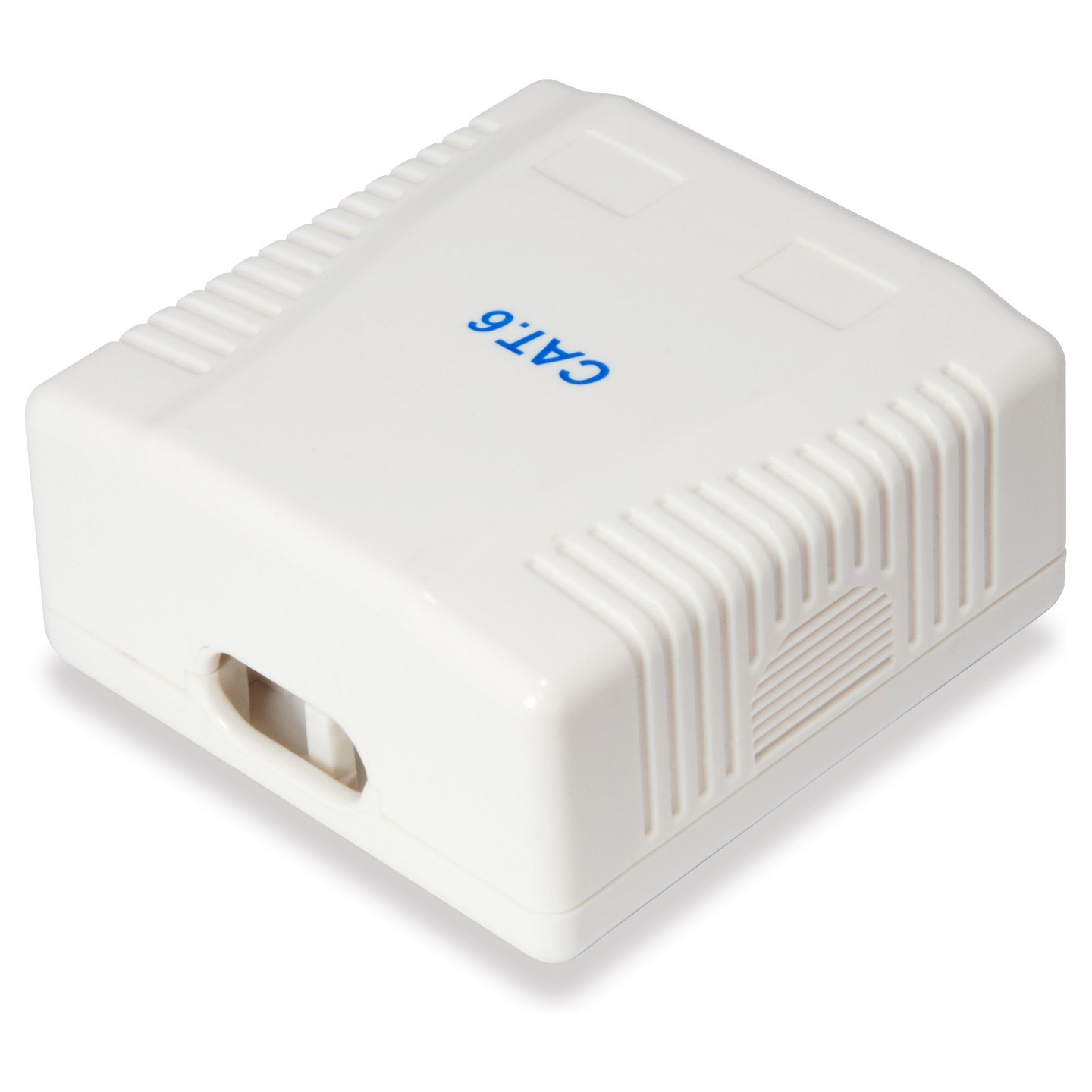 Equip Aufputzdose Cat6 2xRJ45 UTP RAL 9010 Reinweiß — Buy in Cyprus with Fast Delivery