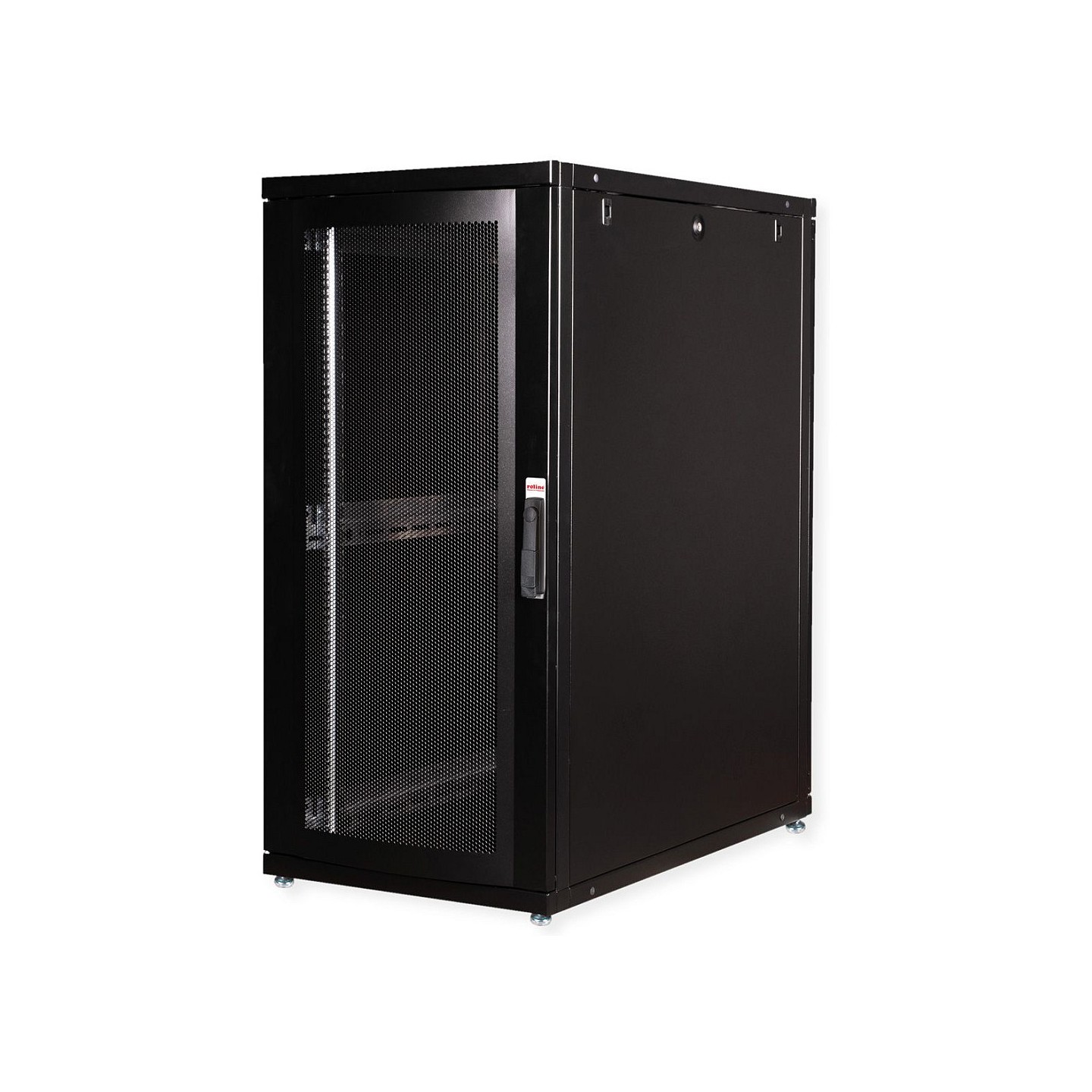 ROLINE 19-Zoll Serverschrank Pro 26 HE. 600x1000 BxT schwarz — Buy in Cyprus with Fast Delivery