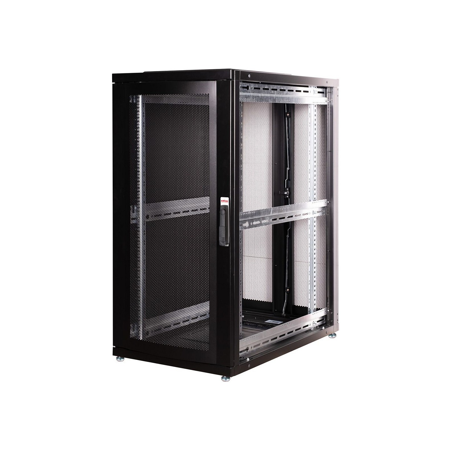 ROLINE 19-Zoll Serverschrank Pro 26 HE. 600x1000 BxT schwarz — Buy in Cyprus with Fast Delivery