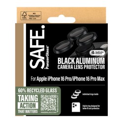 SAFE Camera Protector Black iPhone 16 Pro — Buy in Cyprus with Fast Delivery