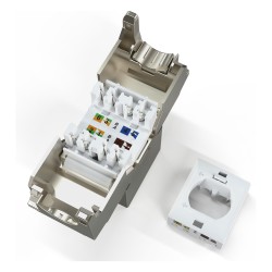 DIGITUS Keystone Cat6A geschirmt 24 Stk. werkzeugfr — Buy in Cyprus with Fast Delivery