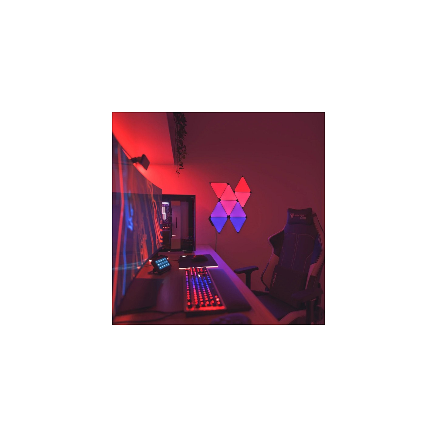 Nanoleaf Shapes Mini Triangles Ultra Black Expansion 10 PK — Buy in Cyprus with Fast Delivery