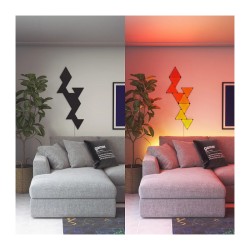 Nanoleaf Shapes Mini Triangles Ultra Black Expansion 10 PK — Buy in Cyprus with Fast Delivery