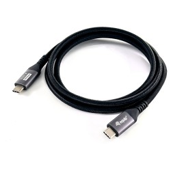 Equip Kabel USB-C 4.0 - to C St St 2.00m 5A 8K 60Hz sw — Buy in Cyprus with Fast Delivery