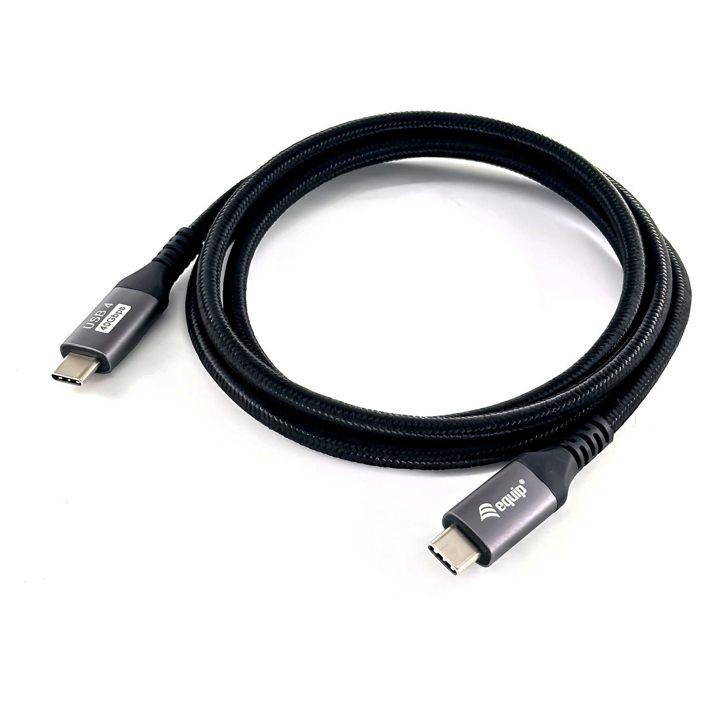 Equip Kabel USB-C 4.0 - to C St St 2.00m 5A 8K 60Hz sw — Buy in Cyprus with Fast Delivery