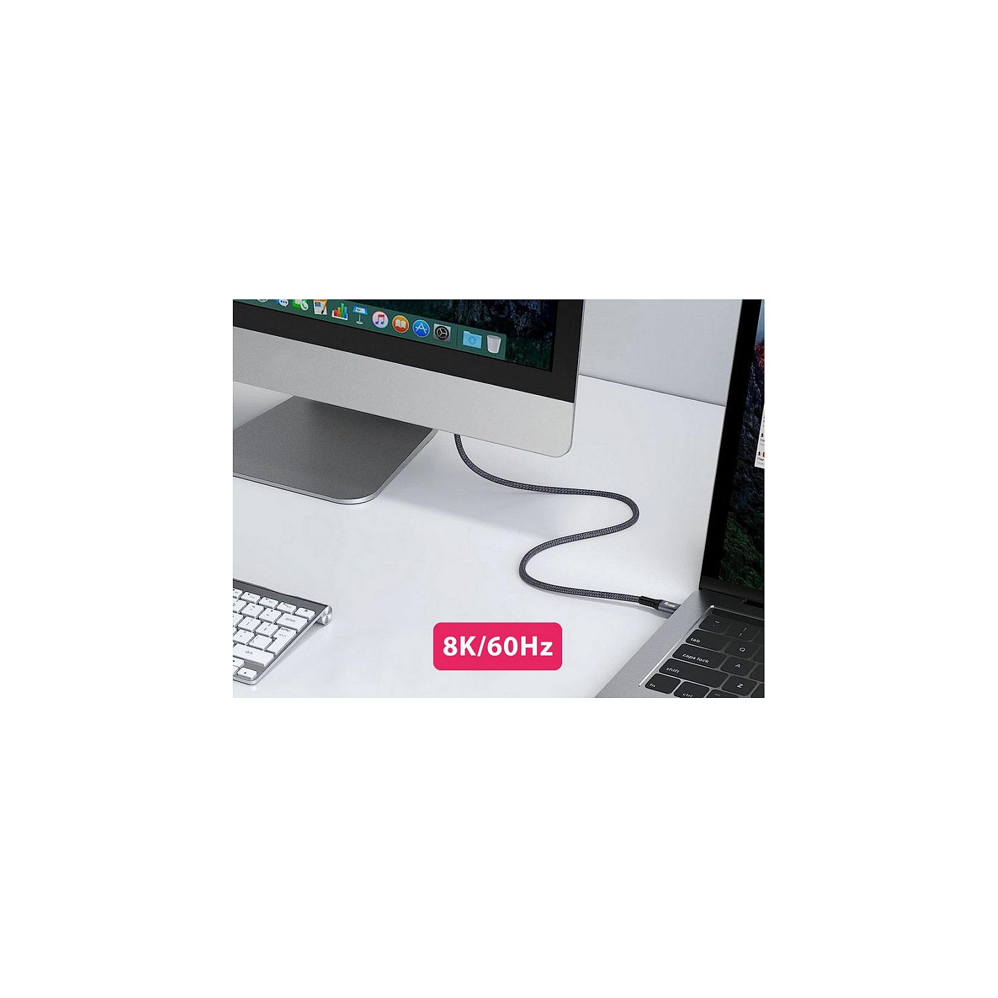 Equip Kabel USB-C 4.0 - to C St St 2.00m 5A 8K 60Hz sw — Buy in Cyprus with Fast Delivery