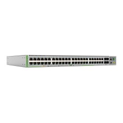ALLIED L3 Stackable Switch 40x 10 100 1000-T PoE+ 8x 100M 1G 2.5G 5G-T PoE+ 4x SFP+ Ports single fixed PSU EU Power Cord