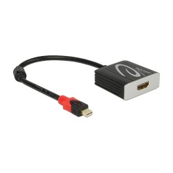 DELOCK Adapterkabel mini DisplayPort 1.2 Stecker to HDMI 2.0 Buchse schwarz 4K 60Hz Aktiv — Buy in Cyprus with Fast Delivery