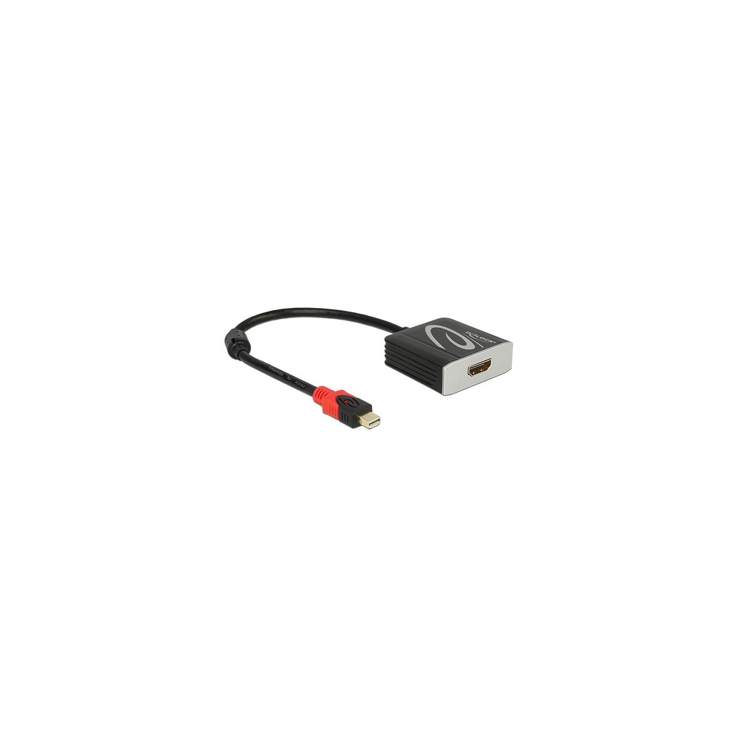 DELOCK Adapterkabel mini DisplayPort 1.2 Stecker to HDMI 2.0 Buchse schwarz 4K 60Hz Aktiv — Buy in Cyprus with Fast Delivery