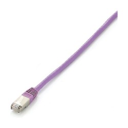 Equip Patchkabel Cat6 S FTP 2xRJ45 7.50m violet LSZH Polybeutel — Buy in Cyprus with Fast Delivery