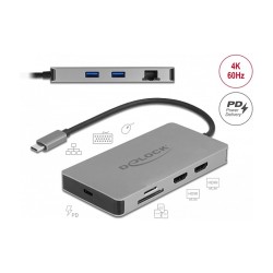 USB Type-CTM Dockingstation 4K - Dual HDMI MST USB 3.2 SD LAN PD 3.0 — Buy in Cyprus with Fast Delivery