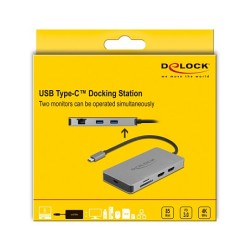 USB Type-CTM Dockingstation 4K - Dual HDMI MST USB 3.2 SD LAN PD 3.0 — Buy in Cyprus with Fast Delivery