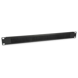 Equip 19' Kabeldurchführung 1HE mit Bürsteneinsatz schwarz — Buy in Cyprus with Fast Delivery