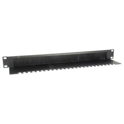 Equip 19' Kabeldurchführung 1HE mit Bürsteneinsatz schwarz — Buy in Cyprus with Fast Delivery