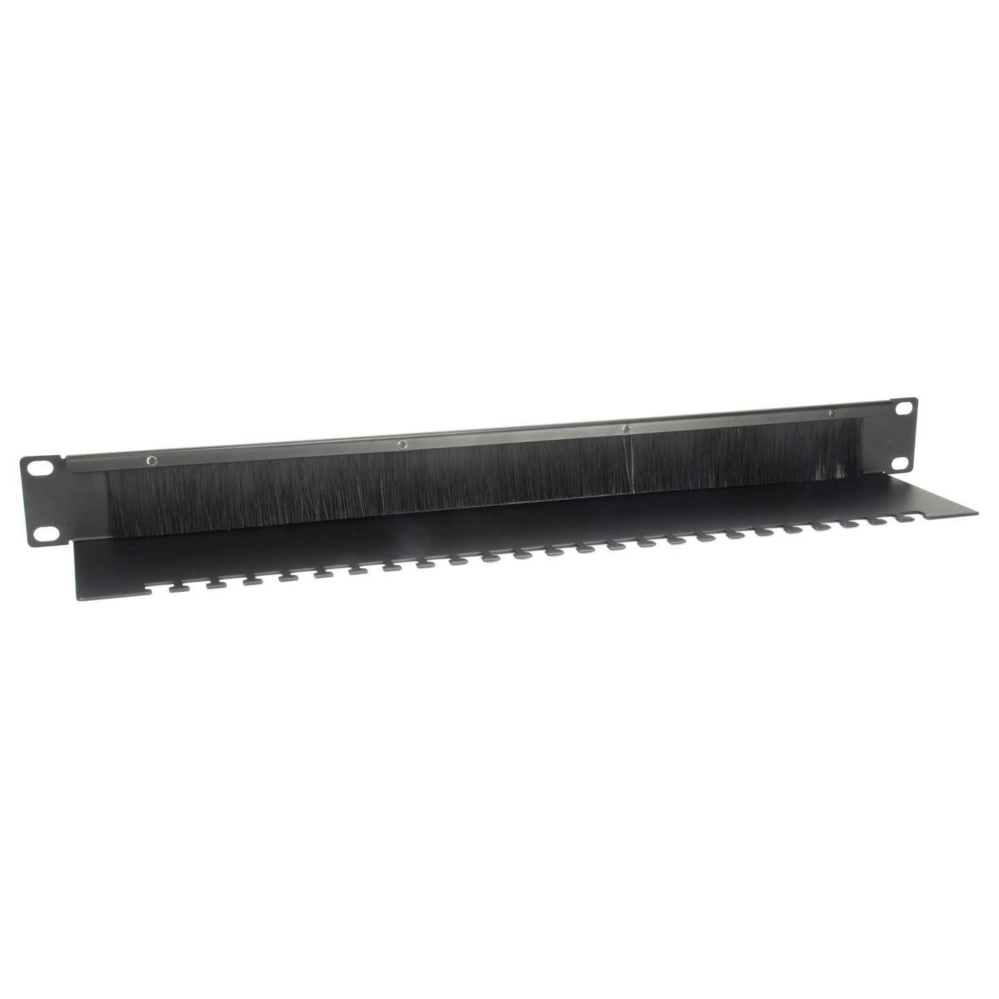 Equip 19' Kabeldurchführung 1HE mit Bürsteneinsatz schwarz — Buy in Cyprus with Fast Delivery