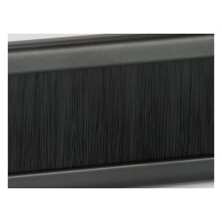 Equip 19' Kabeldurchführung 1HE mit Bürsteneinsatz schwarz — Buy in Cyprus with Fast Delivery