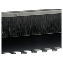 Equip 19' Kabeldurchführung 1HE mit Bürsteneinsatz schwarz — Buy in Cyprus with Fast Delivery