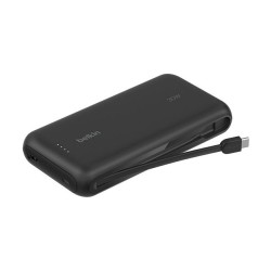 Belkin Powerbank mit integriertem USB-C Kabel. Schwarz. USB-C. 20.000 mAh — Buy in Cyprus with Fast Delivery