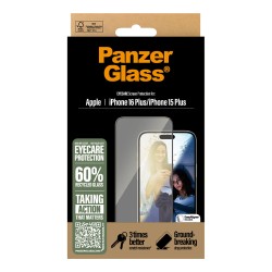 PanzerGlass EyeCare iPhone 16 15 Plus UWF — Buy in Cyprus with Fast Delivery