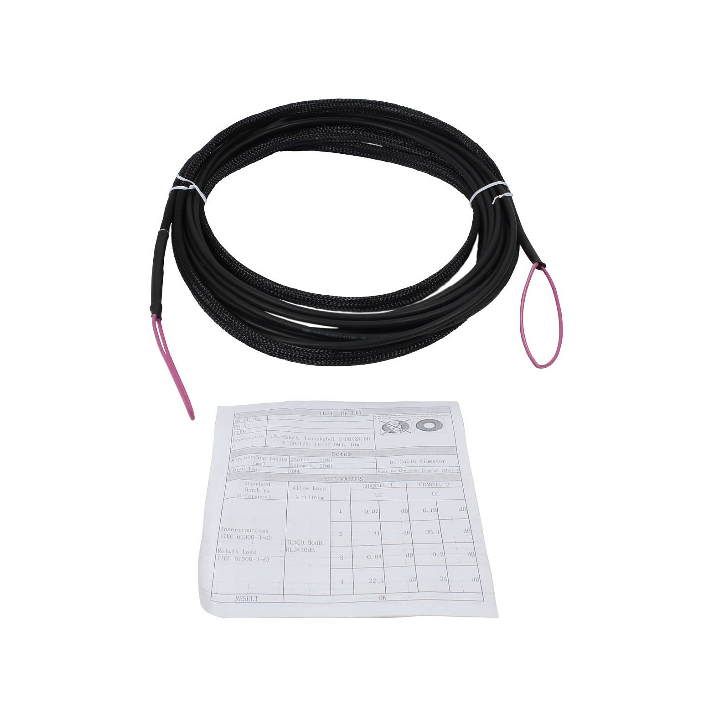 Synergy21 LWL-Kabel. Trunkkabel U-DQ(ZN)BH 4G 50 125. LC LC OM4 130m. Trommel. — Buy in Cyprus with Fast Delivery
