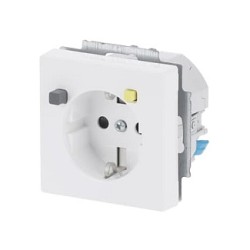 BUSCH JAEGER BJ 3120 EUCB-84 FI-SCHUKOMAT SCHUKO Einsatz studioweiß Sicherheitstechnik — Buy in Cyprus with Fast Delivery