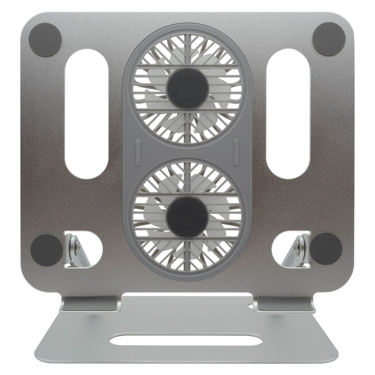RealPower FanStand 1.Notebook Tablet Stand mit Fan und RGB — Buy in Cyprus with Fast Delivery