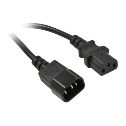 Synergy21 Netzkabel 230V Kaltgeräte IEC-C13(Buchse) Kaltgeräte IEC-C14(Stecker). 2m. . — Buy in Cyprus with Fast Delivery