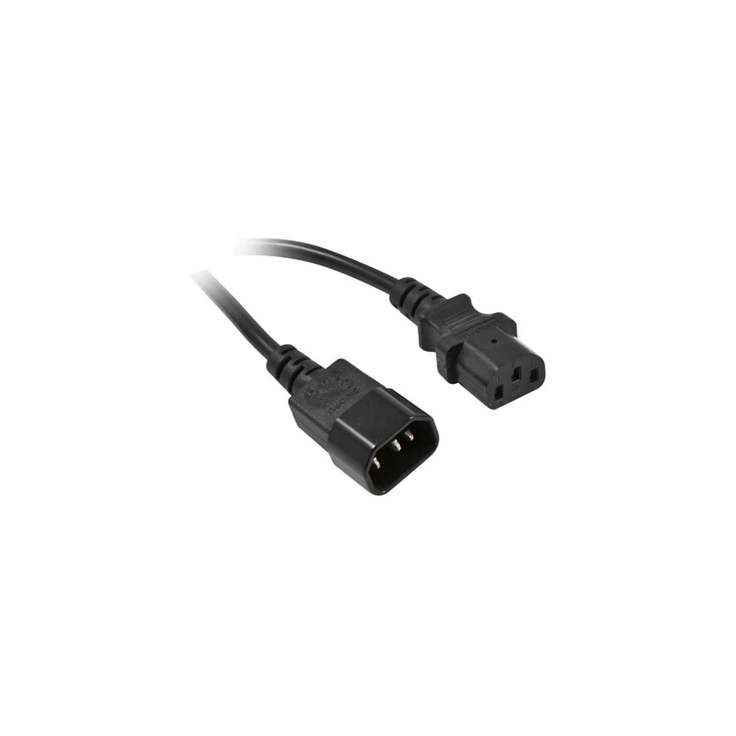 Synergy21 Netzkabel 230V Kaltgeräte IEC-C13(Buchse) Kaltgeräte IEC-C14(Stecker). 2m. . — Buy in Cyprus with Fast Delivery