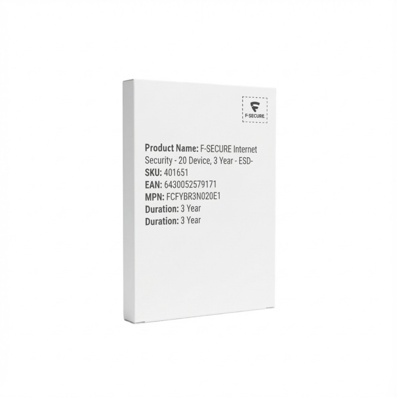 F-SECURE Internet Security - 20 Device. 3 Year - ESD-DownloadESD — Buy in Cyprus with Fast Delivery